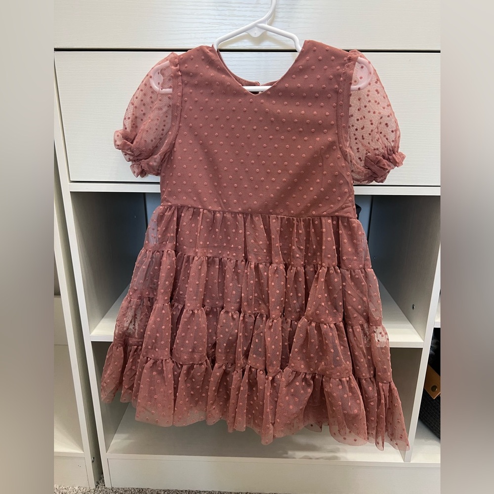 Noralee Girls' Pink Ruffle Dress